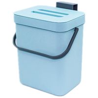 Kitchen Compost Bin for Countertop or Under Sink Composting, Ndoor Home Trash Can with Removable Airtight Lid