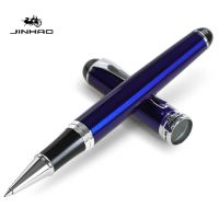 JINHAO X750 Transparent Blue 14 Colors Arts Fringe Fashion Business Medium Nib Roller Ball Pen Writing Supplies Office