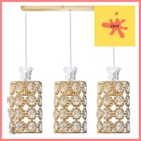 ไฟช่อ INOVA MP812 แก้ว/อะคริลิค/สีทอง 3หัวCLUSTER PENDANT INOVA MP812 GOLD/3LIGHT **พลาดไม่ได้แล้วจ้ะแม่**