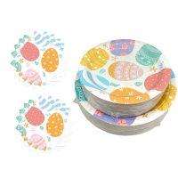 75 Pack Serves 25 Easter Dinner Plates Paper Plates Perfect for Home Office Restaurants Schools