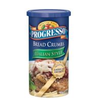 อย่างฟิน? Progresso Italian Bread Crumbs 425g เกล็ดขนมปังอิตาเลี่ยน 425 กรัม?