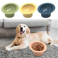 Pet Food Bowl 15 Neck Cervical Spine Protector Cat Pet Food Water Bowl Durable Non-Slip Feeding Food Grade Dog Feeding Supplies