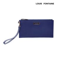 ร้อน, ร้อน★Louis Fontaine กระเป๋าคล้องมือ รุ่น CARINE II - สีน้ำเงิน