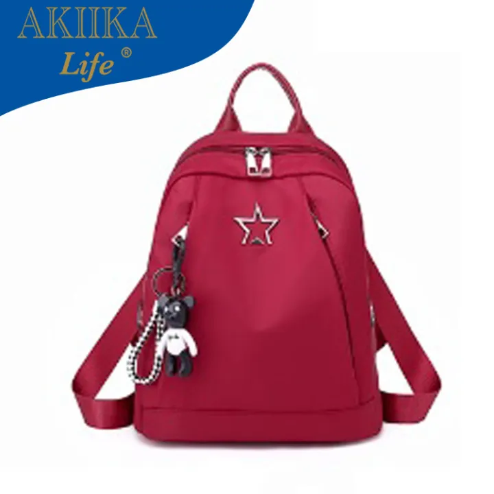 AKIKA Life 1103 Korean Ladies Leather Backpack Lazada PH