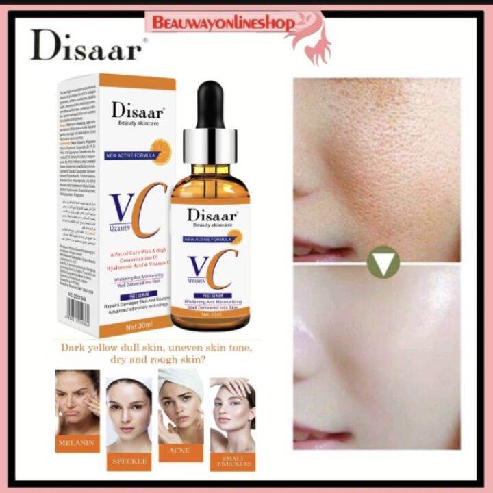 DISAAR NATURAL VITAMIN C FACIAL SERUM Lazada