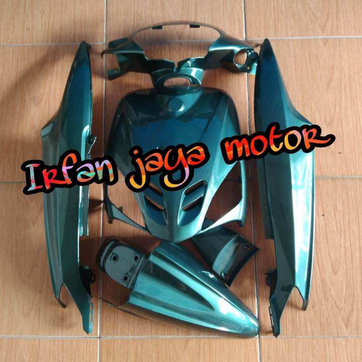 Cover Body Full Halus Yamaha Mio Sporty Hijau Lumut Lazada Indonesia