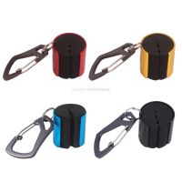 【CW】 Wearable Fishing Rod Holder Clip with Keychain Fly Tackle Accessories Assistant Tools