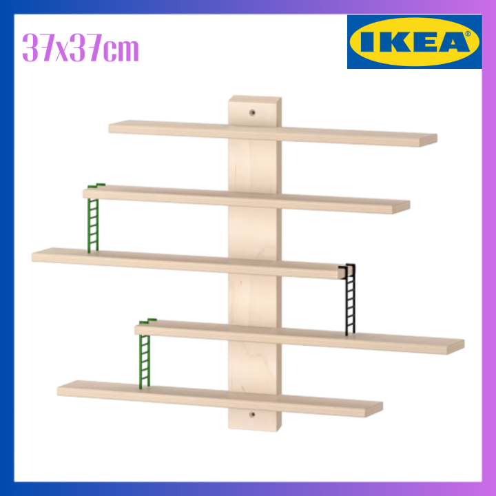 อิเกีย ชั้นแขวนผนัง, 37x37 ซม. IKEA wall shelf Lazada.co.th