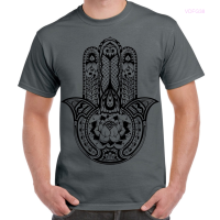 Hand Tribal Hamsa of HOT Fatima Tattoo Large Print Mens T-shirt Size：S-5XL