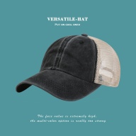 Hat female baseball cap net cap topi male summer show smaller mesh thumbnail
