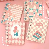 ▽✟▩ 1pc Random Mini Pocket Notepad Retro Floral Cute Flower Small Notebook A7 80 Sheet Journal Kawaii Stationery Scrapbooking Diary