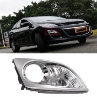 Front Bumper Corner Light Cover Fog Light Cover Fog Lamp Hood for CX7 -7 2009-2011