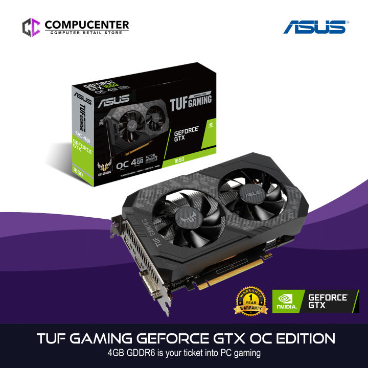ASUS TUF Gaming GeForce GTX 1650 OCエディション 4GB GDDR6