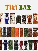 ✥☈ Bar tiki personalized cocktail creative ceramic skull internet celebrity