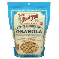 Bobs Red Mill Apple Blueberry Granola บ็อบส์ เรด มิลล์ แอปเปิ้ล บลูเบอรร์รี่ กราโนล่า 340g.