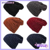 SYBOOKS Casual Outdoor Winter Wool Liners Knitted Hat Ski Cap Beanies Skullcap