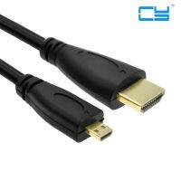 Qualquer Comprimentto Micro Hdmi-Compatible Para Hdmi-Cable 1.4 V Gopro Hero 4/3/3 Plus Xiaomi กล้องแอคชั่น Yi 1 M/1.5 M/3 M/5 M