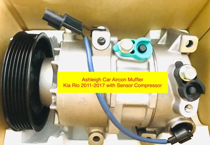 Kia Rio 2014-2017 1.4 Engine Compressor with Sensor Car aircon parts ...