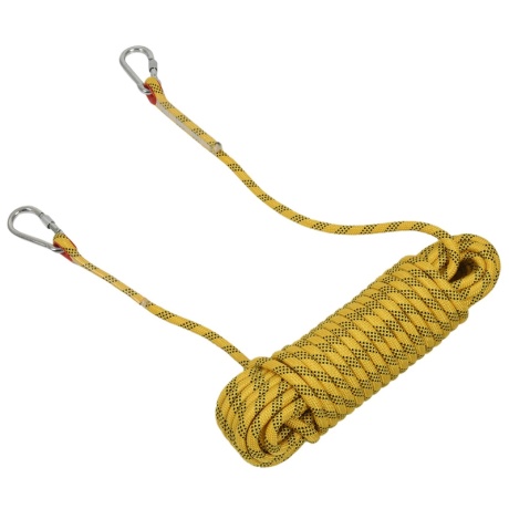 20m outdoor climbing rope diameter 12mm outdoor hiking accessories high strength rope safety rope lifeline hiking accessories yellow 1