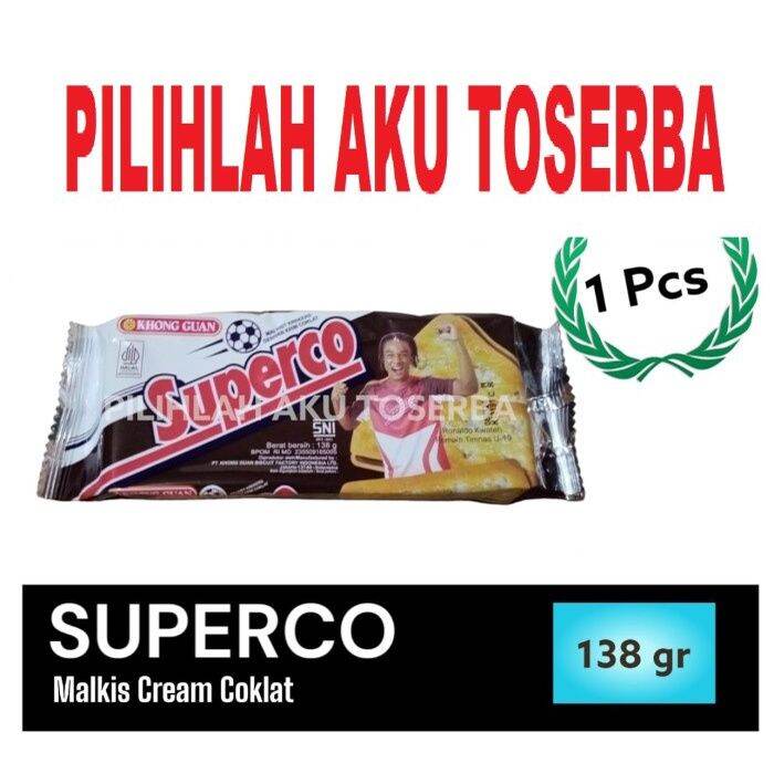 Biskuit Khong Guan SUPERCO Malkist Cokelat - ( HARGA 1 Pcs ) | Lazada ...