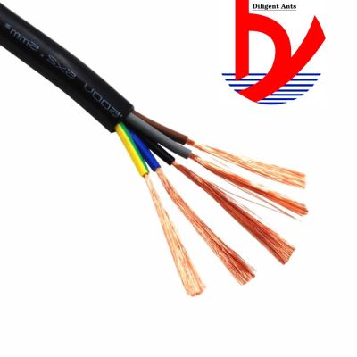 【】 xblftn หมุดทองแดง0.2MM2 AWG RVV 2/3/4/5/6/7/8/10/12/14/16/18แกนขดลวดตัวนำ RVV ไฟฟ้า