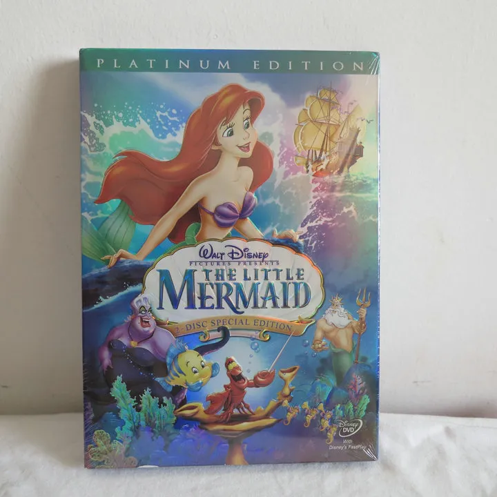 English original little mermaid the little mermaid classic animation cartoon  HD DVD | Lazada PH