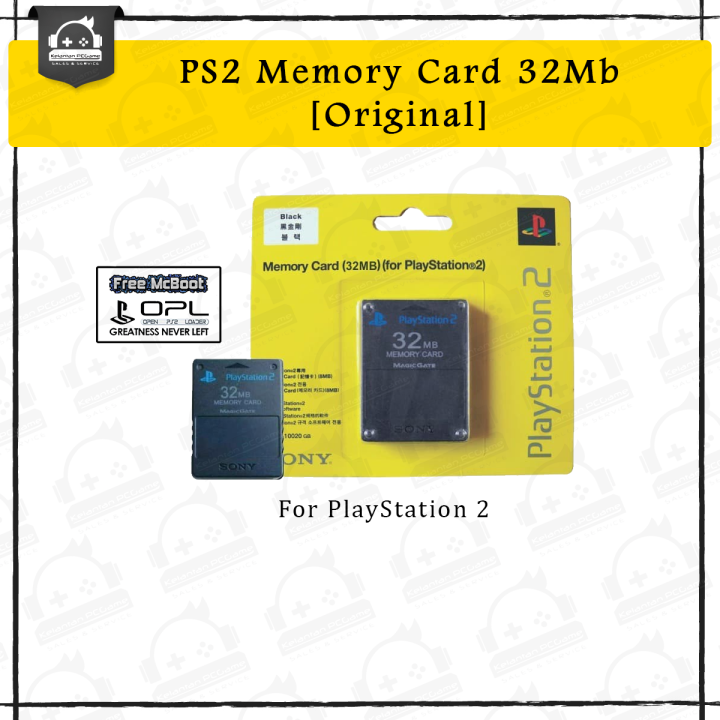 PS2 - Original memory card?