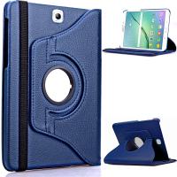 เคส Samsung Tab S2 9.7  T810 T815 T813 T819 Case รุ่น 360 style - (Dark Blue)