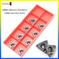 10PCS 11IR 16IR 1.0 ISO 1.25 1.5 1.75 2.0 2.5 3.0 IC908 Thread Turning Tools Tungsten Carbide Insert Threading Lathe Tool