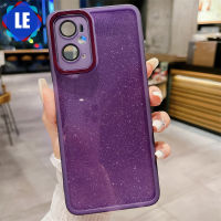 เคสสำหรับ Realme 10 / Realme 10 Pro / Realme 10 Pro Plus/ Realme 9i ฟิล์มกระจกติดเลนส์เลเซอร์หรูหราเคสโทรศัพท์นิ่มกันกระแทก