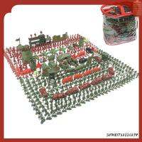 SHIWEI732880294 500pcs อุปกรณ์เสริม 500ชิ้น ของเล่นพลาสติก โมเดลทหาร Playsets บุรุษ ชุดทหาร ชุดรูปแบบอาคาร