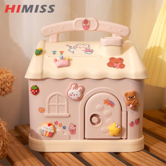 Himiss rc simulation smart atm piggy bank toys password fingerprint piggy - ảnh sản phẩm 1