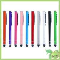 IHBNEP ปากกาหน้าจอสัมผัส10สีปากกาวาดหน้าจอความแม่นยำสูงสไตลัสแท็บเล็ตปากกาโลหะ Capactive สำหรับที่ชาร์จยูเอสบีipad IPhone โทรศัพท์ PC โทรศัพท์