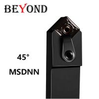 เกิน 45 ° MSDNN MSDNN1616H12 MSDNN2020K12 เครื่องมือกลึงภายนอกเครื่องกลึง Shank CNC Tool Holder ใช้ SNMG Cabide Inserts