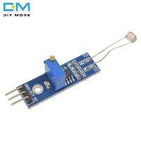 【☄New Arrival☄】 j81ftsu Photoresistance การตรวจจับ Optical แสงไฟเซ็นเซอร์โมดูลสำหรับ Arduino Lm393 Do แรงดันไฟฟ้าขาออก3.3V 5V บอร์ด Pcb