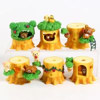 【✜】 IM Collections. Kuma S Forest Series ของเล่นหุ่น PVC ขนาดเล็ก,ชุด6ชิ้น