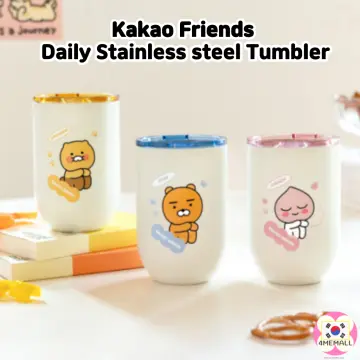 Kakao Friends Ryan/Apeach Straw Tumbler