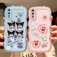 เคสโทรศัพท์คลังสินค้าพร้อมปลอกสำหรับ Samsung Galaxy A02S SamsungA02S A02S น่ารักเคส TPU นิ่มลายการ์ตูนลายคลื่นกรอบใส