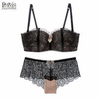 Hot Sale Europe Women Underwear 12 Cup Sexy Lace Panty Set Sexy Linen Floral Lingerie Sets Lace Push Up Set JYF nd2023