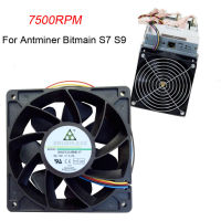 20217500rpm Cooling Fan Dc 12v 12x12x3.8cm Computer Pc Cpu Case 4-pin Connector Cooler Fans For Antminer Bitmain S7 S9 #g3