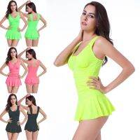 [COD] 2023 Hot Selling eaby Skirt One-Piece Swimsuit Belly Covering