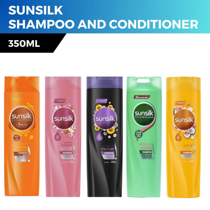 Sunsilk Shampoo and Conditioner 350ml Damage Restore Nourishment