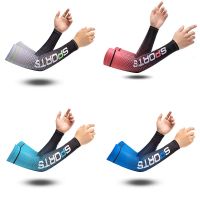 Summer Ice Silk Sleeve Sunscreen Cuff UV Sun Protection Arm Sleeves  Anti-Slip Men Women Long Gloves Outdoor Cool Sport Cycling