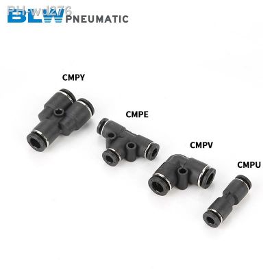 Pneumatic Fitting MINI Connector Air Coupler PU PV PY PE Type 4mm 3mm 5mm 6mm Hose For Air Regulating Valve Throttle Quick Joint