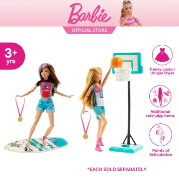 Barbie sports best sale skipper surfing doll