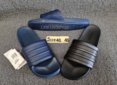 (สินค้าพร้อมส่ง) SIZE.40-45 EU รองเท้าแตะADIDAS ดำ/กรม รองเท้าแตะผู้ชาย รองเท้าแตะลำลอง รองเท้าแตะราคาถูก รองเท้าแตะแบบสวม สินค้าขายดี [SDT015]