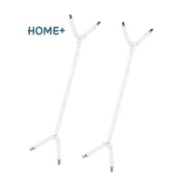 2 Pcs Sheet Bed Adjustable Suspenders Crisscross Band Straps Grippers Mattress Duvet Elastic Fasteners Clips sg