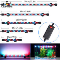 Lovinland 18/28/38/48/58เซนติเมตร LED ใต้น้ำกันน้ำพิพิธภัณฑ์สัตว์น้ำแสงโดยไม่ต้องควบคุมสำหรับพิพิธภัณฑ์สัตว์น้ำภูมิทัศน์ตู้ปลาโคมไฟ
