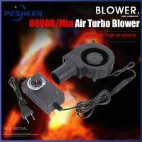 AC 110V 220V Handheld Electric BBQ Air Blower 6000R/Min Barbecue Fire Starter Variable Speed Charcoal Grill Air Blower for Camping and Hiking Picnic