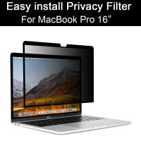 【original】 สำหรับ2019 2020 MacBook Pro Touch Bar Touch 16นิ้วความเป็นส่วนตัวกรองหน้าจอฟิล์มป้องกัน